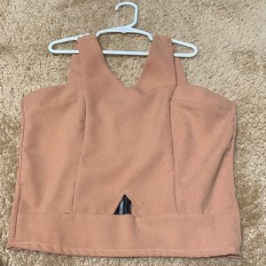 cute tan tank top